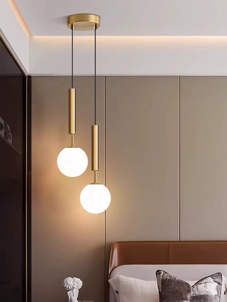 1pc Modern Home Decor LED Lights Bedroom Lamp Bedside Pendant Light Lamps LED Chandeliers Hanging Light Indoor Lighting